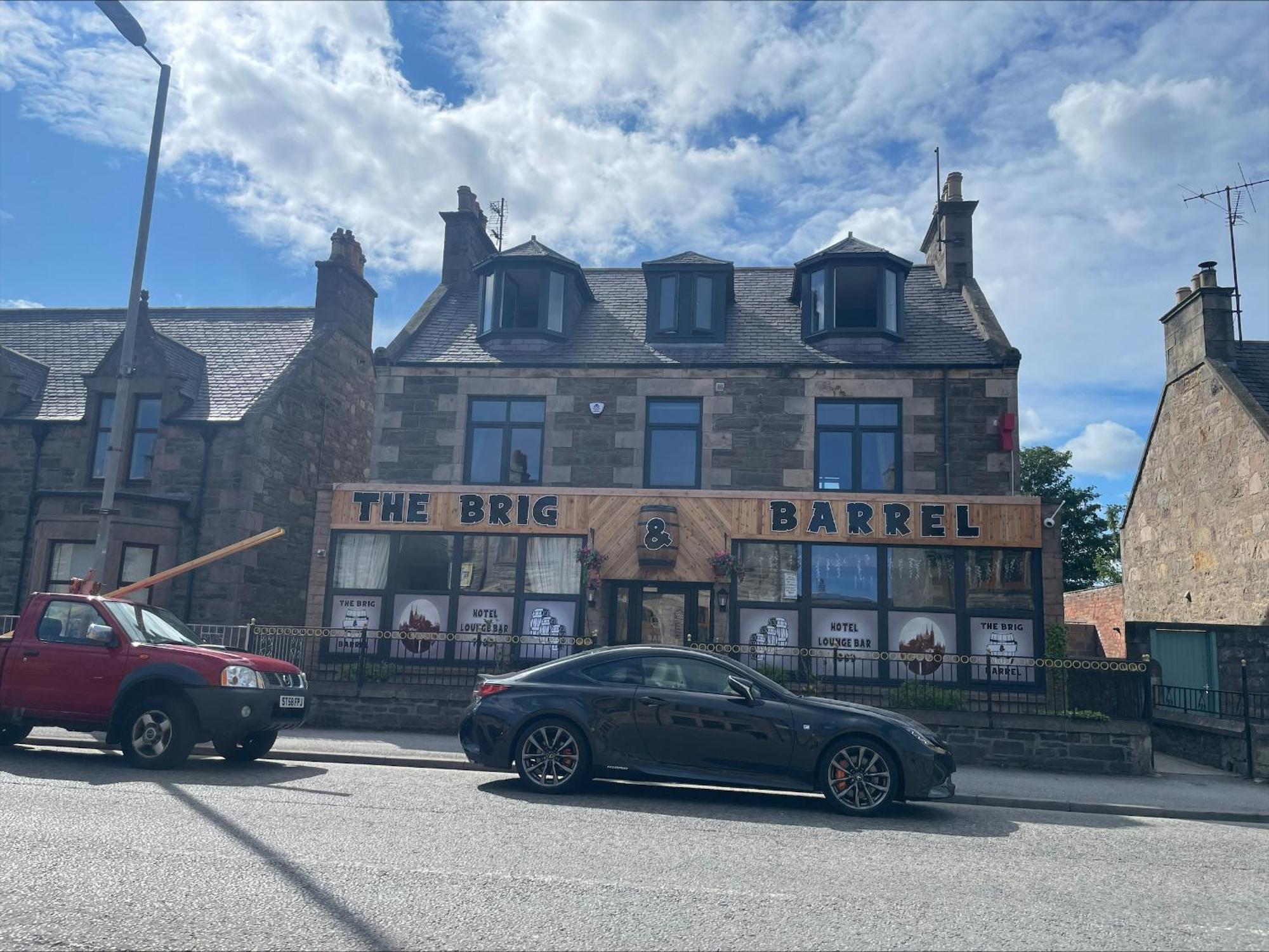 The Brig & Barrel Hotel Buckie Exterior photo